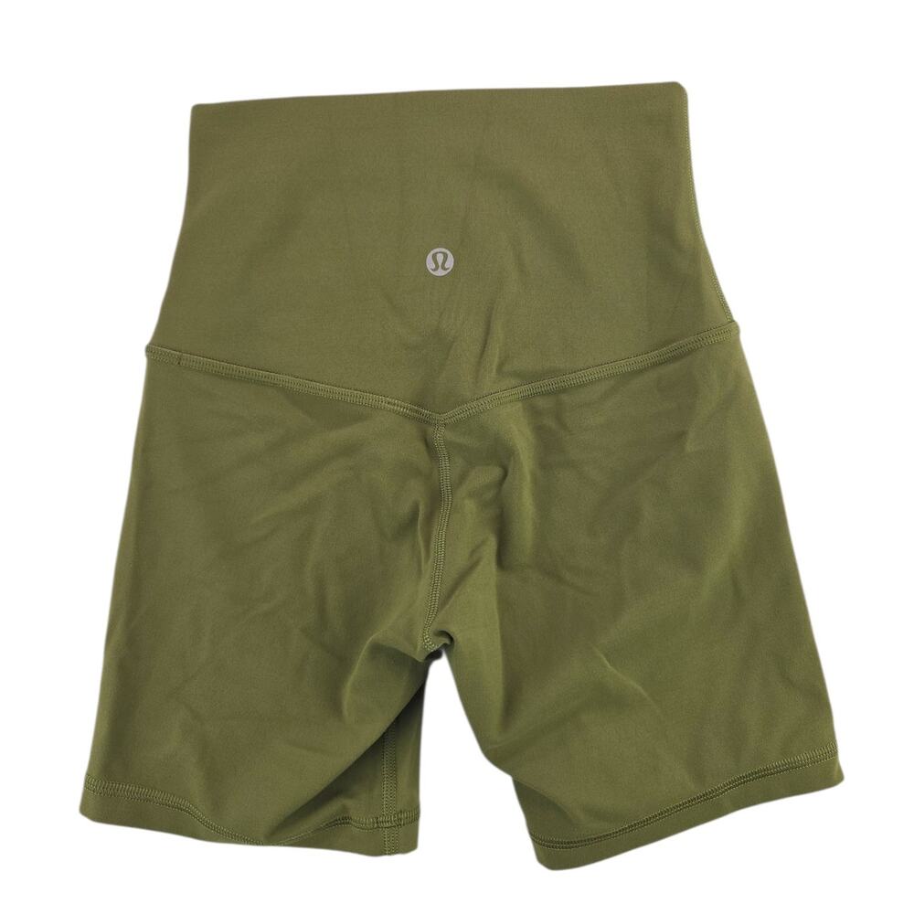 Lululemon | Green Align High-Rise Shorts | Size 0 - Picture 7 of 7